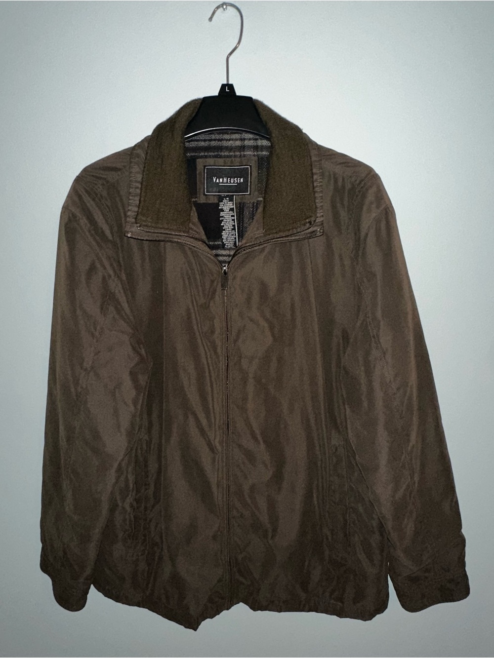 Van Heusen Brown Lightweight Zip Jacket